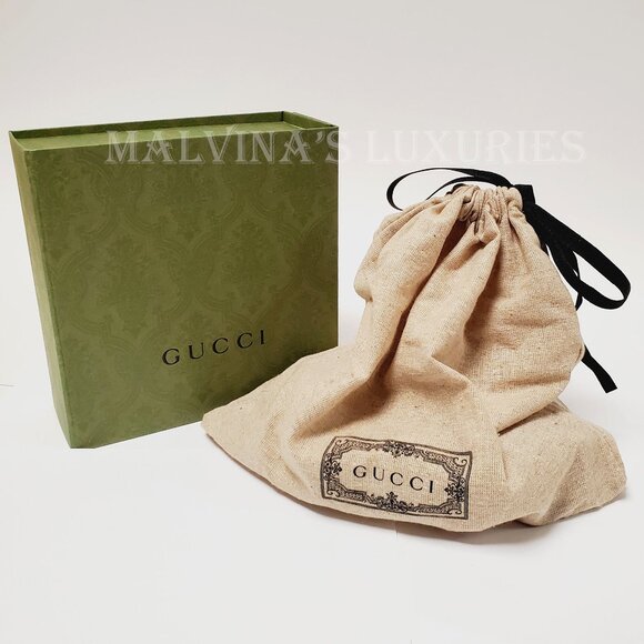 GUCCI BELT 414516 GG LOGO SUPREME MONOGRAM BLACK MARMONT BUCKLE UNISEX 95/38 - Picture 9 of 12